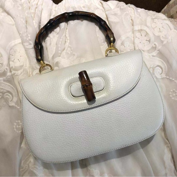Vintage Gucci bamboo top handle bag - Picture 4 of 10